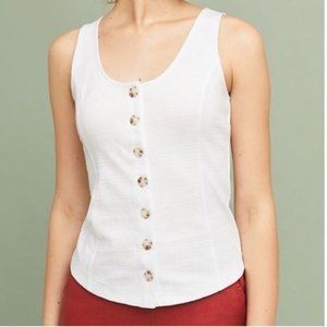 AKEMI + KIN Anthropologie white bodice tank